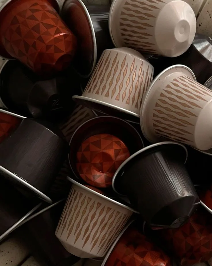 Assortiment de capsules compatibles à motifs
