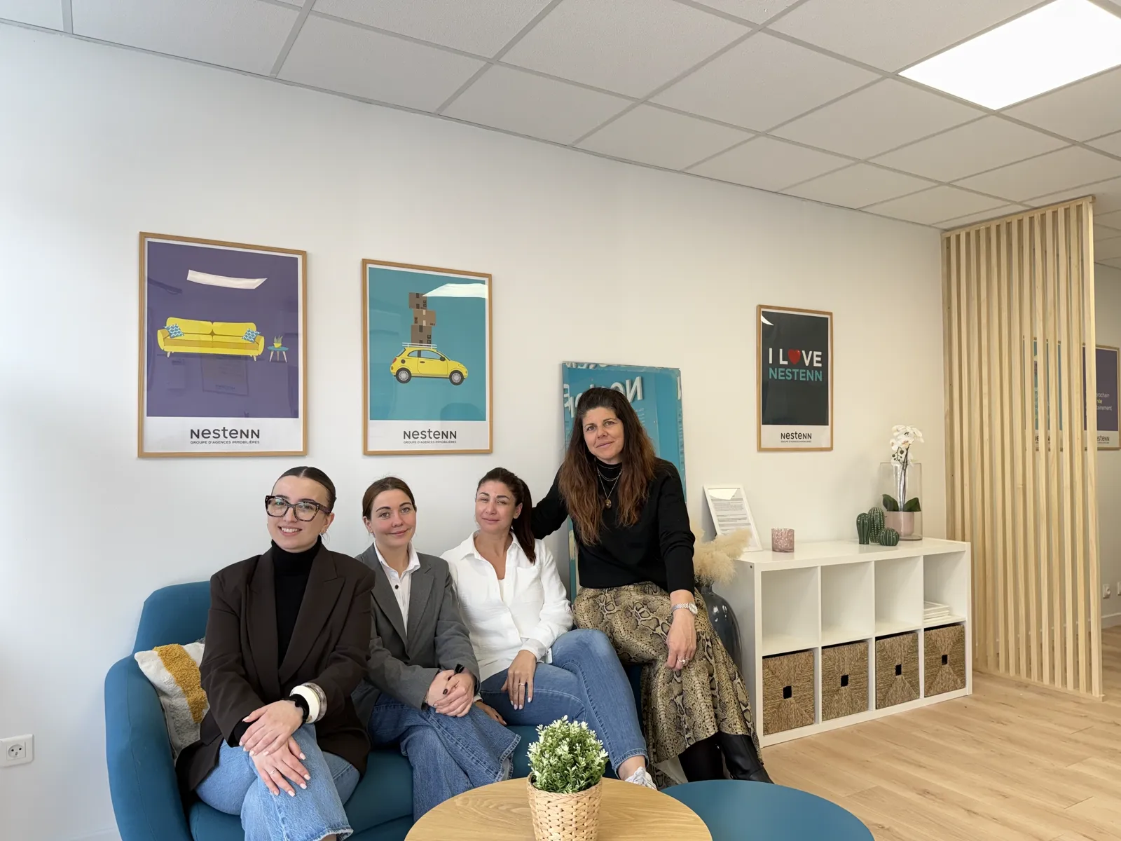 L'équipe de l'agence Nestenn Carnoux