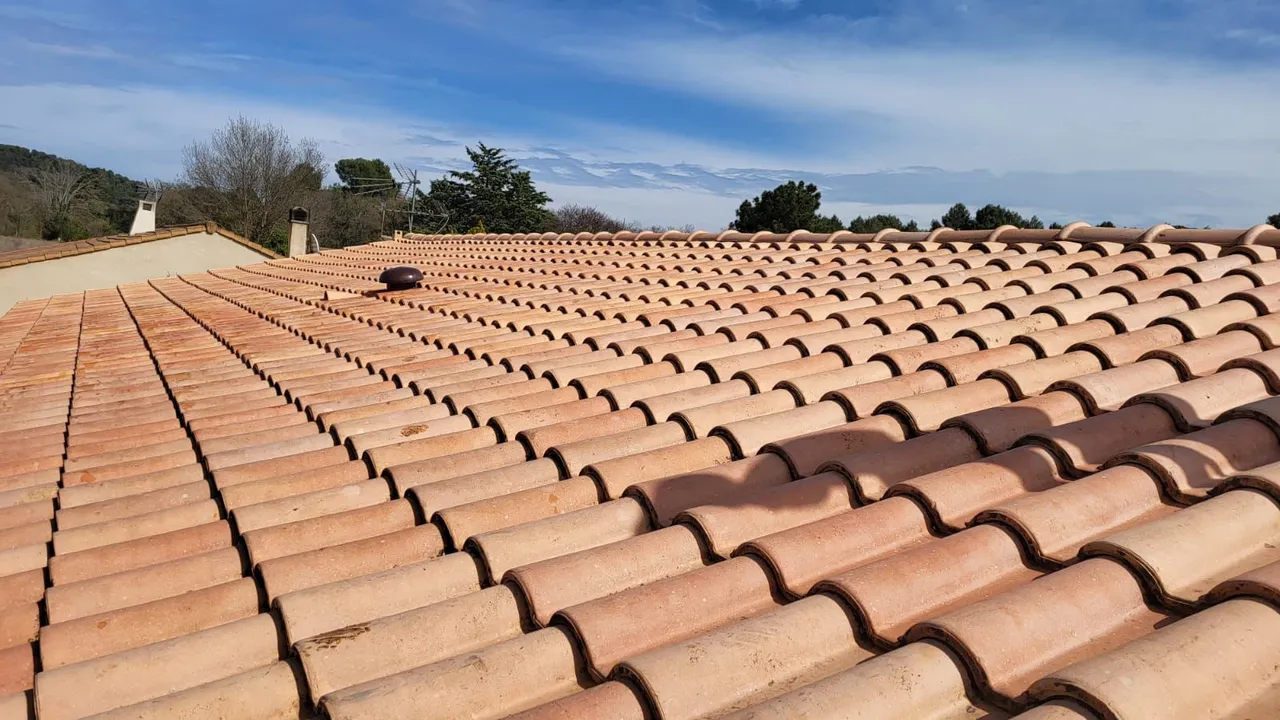 Toiture en cours — chantier PACA BTI