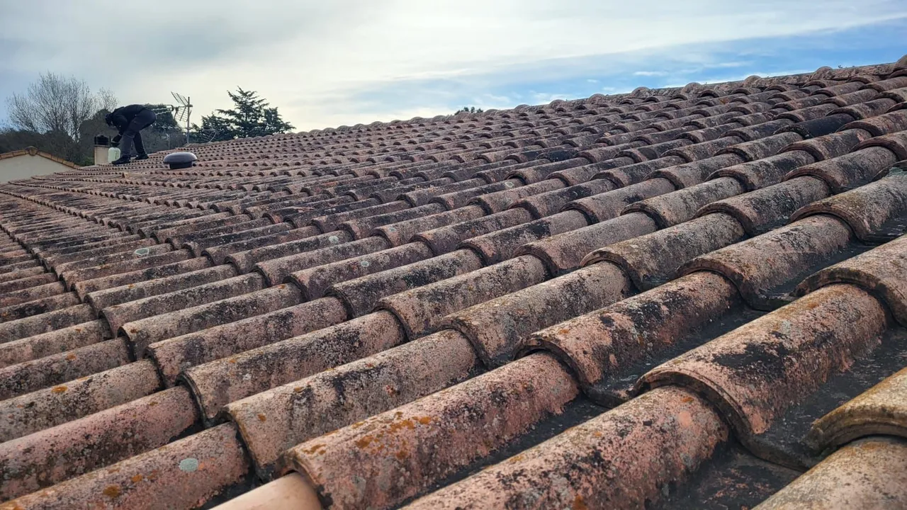 Toiture avant — chantier PACA BTI